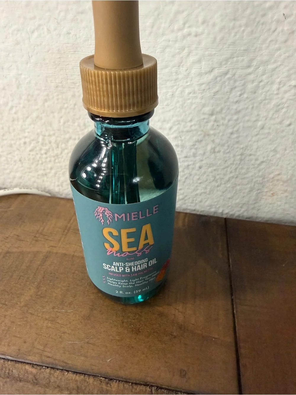 Mielle Sea Moss Anti-Shedding Scalp and Hair Oil - 2 oz new bottle